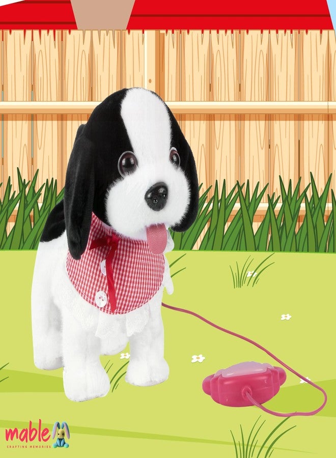 MABLE لعبة كلب مابل دافي التي تعمل بجهاز تحكم عن بعد للأطفال | جرو قطيفة يمشي وينبح بفرو ناعم | لعبة كلب تفاعلية تعمل بجهاز تحكم عن بعد للأولاد والبنات | هدية لعب ممتعة | ألعاب أطفال من عمر 3 سنوات فما فوق - Image 3